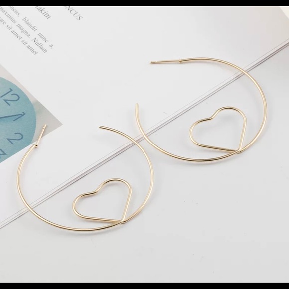 Geometric Earrings Temperament Circle Hollow Earrings - Picture 3 of 4